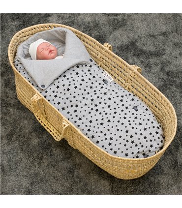 Saco capazo bebe - Vista de uso Black Star