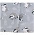 Saco capazo bebe - Detalle estampado Badger