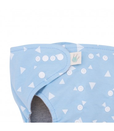 Pañales - Detalle botón Blue Sparkles