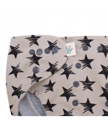 Pañales - Detalle botón Dark Sky