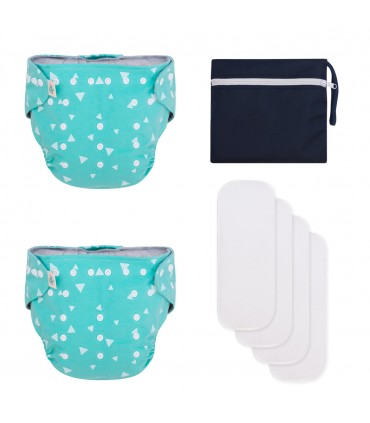 Pañales - Todas las piezas Mint Sparkles