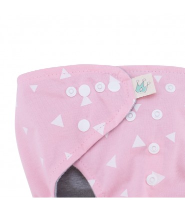 Pañales - Detalle botón Pink Sparkles