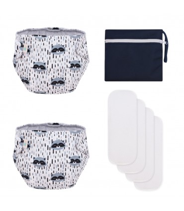 Pañales - Todas las piezas Racoon Town