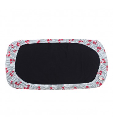 Sábana bajera capazo - Vista trasera Crabby