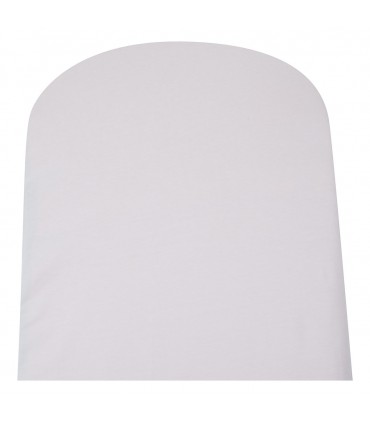 Sábana bajera capazo - Detalle estampado Blanco