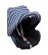 Maxi cosi portabebés - Vista 3/4 Sailor Stripes