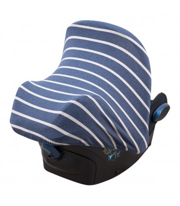 Maxi cosi portabebés - Vista 3/4 trasera Sailor Stripes