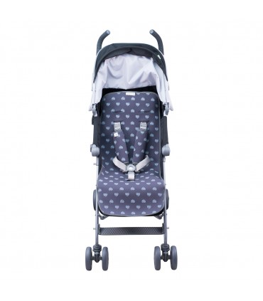colchoneta easywalker - Vista frontal Blue Heart