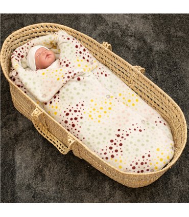 Saco capazo bebe - Vista de uso Colorful Party