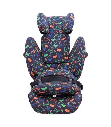 Cybex Pallas G i size - Frontal desplegada Happy Dino