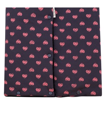 Saco capazo bebe - Detalle inferior Fluor Heart