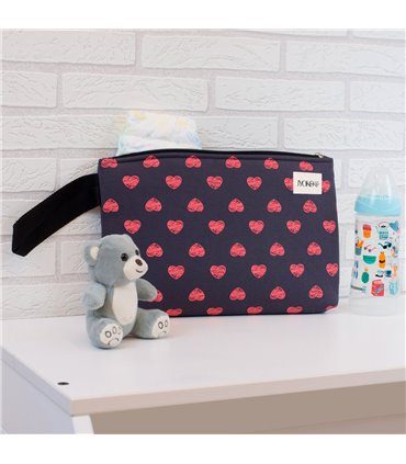 neceser - Vista de uso con modelo fluor heart