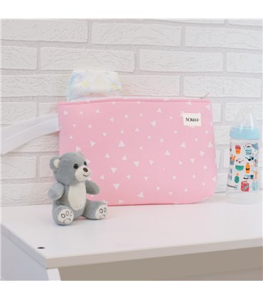 neceser - Vista de uso con modelo pink sparkles