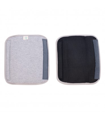 arneses - Detalle velcro Stone grey