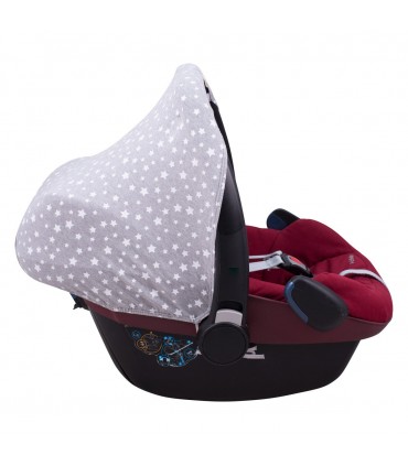 Maxi cosi Pebble y Bebe confort - Vista lateral White Star