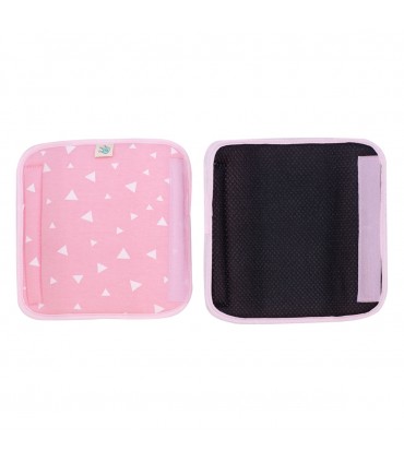 arneses - Detalle velcro Pink sparkles