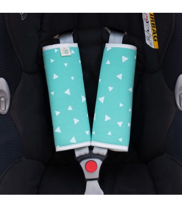 arneses - Detalle frontal Mint sparkles