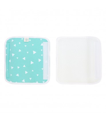 arneses - Detalle velcro Mint sparkles