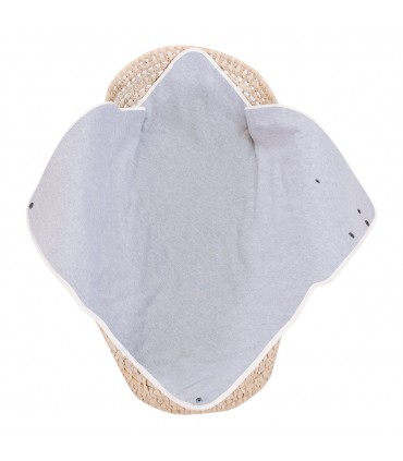 Manta abierta mostrando su interior Bloom