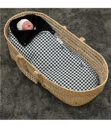 Saco capazo bebe - Vista de uso Vichy