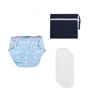 Pañales - Todas las piezas Blue Sparkles