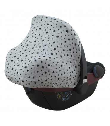 Maxi cosi Pebble y Bebe confort - Vista 3/4 trasera Black Star