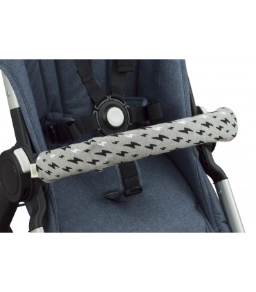 Funda protectora cubre asa  - Vista 3/4 Black rayo