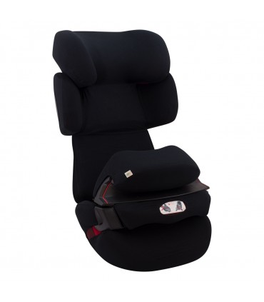 Cybex Pallas Fix - Vista 3/4 desplegada Black Series