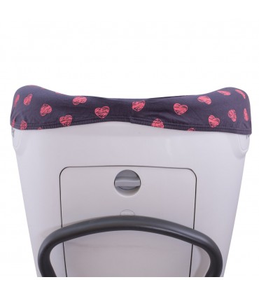  Romer Dualfix I-size  -  Vista trasera Fluor Heart