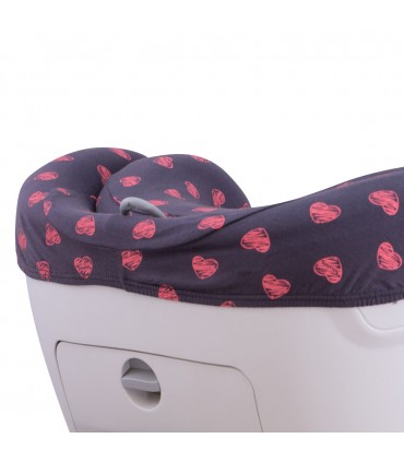  Romer Dualfix I-size  -  Vista 3/4 superior Fluor Heart