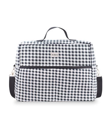 Bolso maternidad - Vista frontal Vichy