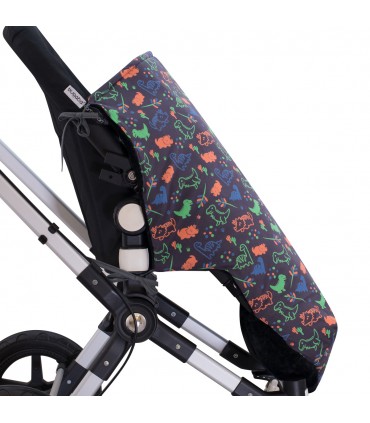 Saco silla paseo - Vista lateral Happy Dino