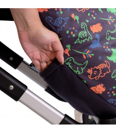 Saco silla paseo - Amarre inferior Happy Dino