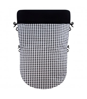 Saco silla paseo - Vista frontal Vichy