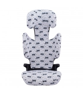 Kidfix M i-Size - Frontal desplegada Racoon Town