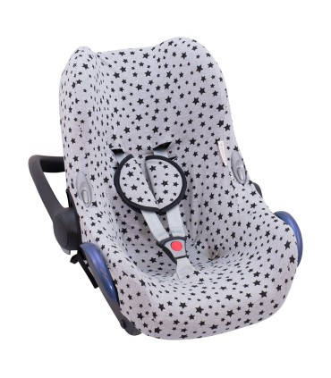 Maxi cosi Cabriofix, City mini e Inglesina - Vista 3/4 Black Star