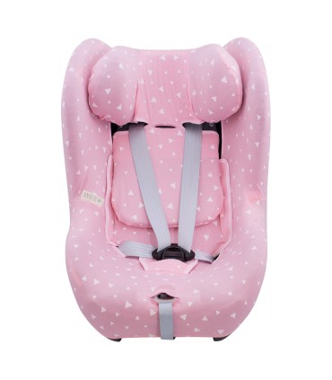 Cybex Sirona M2 y Gb Vaya I size - Frontal desplegada Pink Sparkles