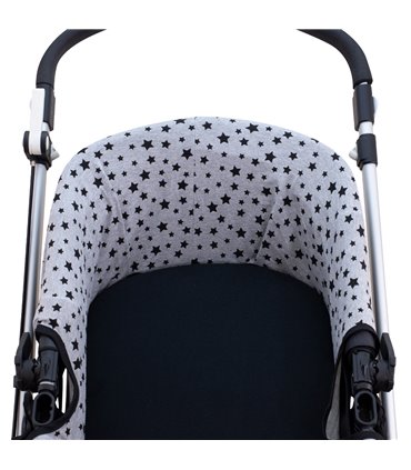 cubre capazo - Detalle superior Black star