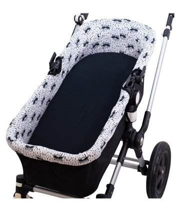 cubre capazo - Vista 3/4 Racoon town