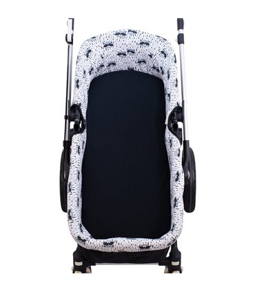 cubre capazo - Vista frontal Racoon town