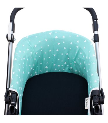 cubre capazo - Detalle superior Mint sprakles