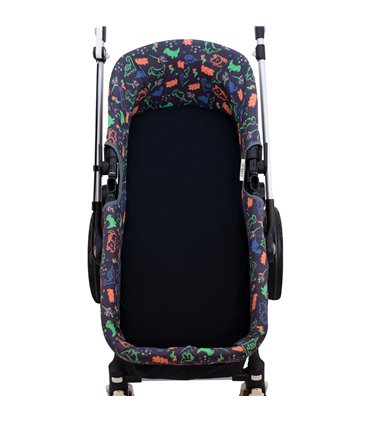 cubre capazo - Vista frontal Happy dino