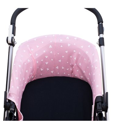 cubre capazo - Detalle superior Pink Island