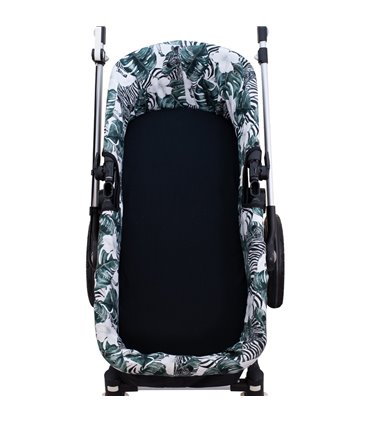 cubre capazo - Vista frontal Zebra