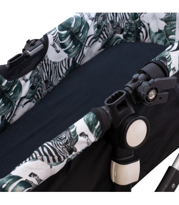 cubre capazo - Vista lateral Zebra