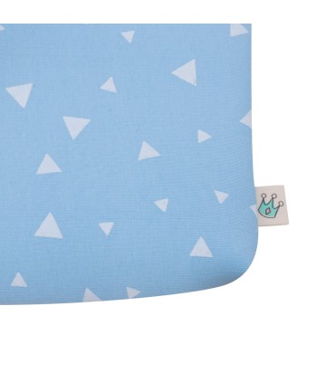 Neceser M - Detalle etiqueta Blue Sparkles