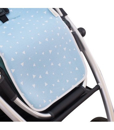 uppababy vista - Detalle inferior  Blue Sparkles