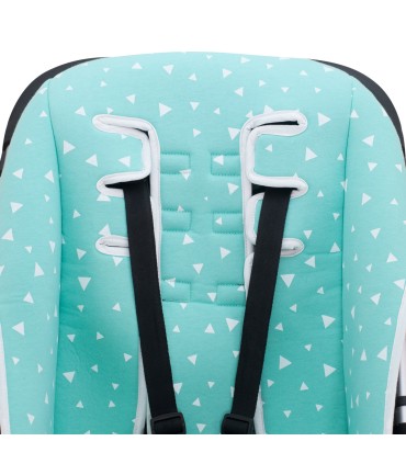 uppababy vista - Detalle ojal superior - Mint Sparkles