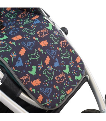 Uppababy vista - Detalle inferior Happy dino