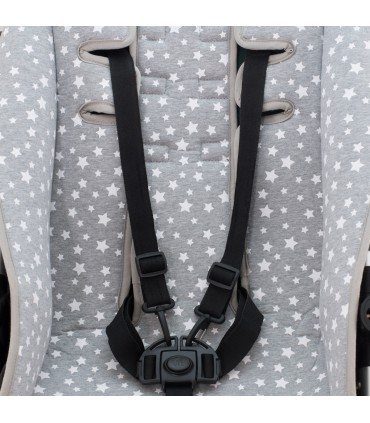 uppababy vista - Ojal para correas de seguridad White Star